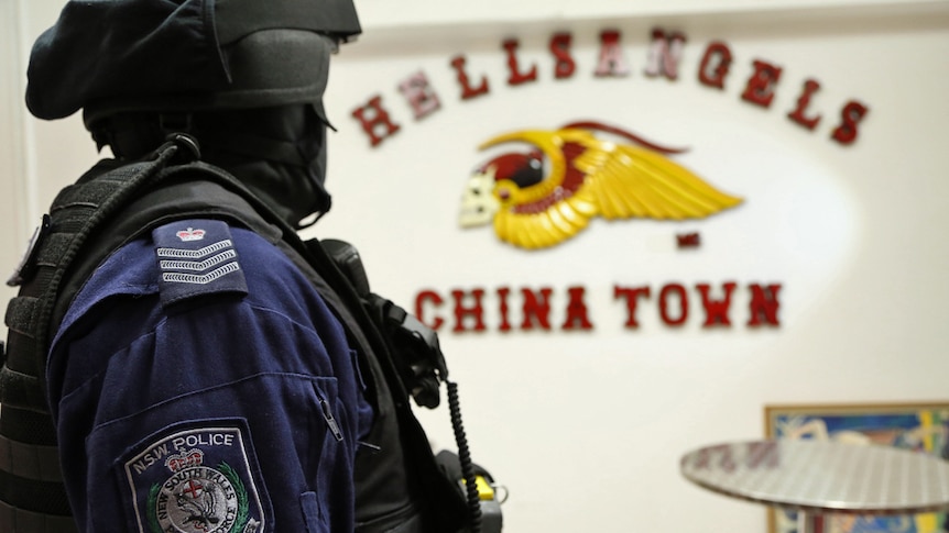 Maziyar John Ebrahimi was arrested two weeks after police raided and shut down the Hells Angels Chinatown clubhouse.