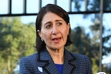 NSW Premier Gladys Berejiklian address the media