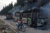 Evacuation buses attacked en route to Idlib