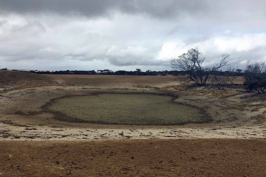 Drought - dry dam