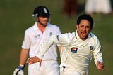Saeed Ajmal brought up his century of Test wickets during Pakistan's 72-run victory.