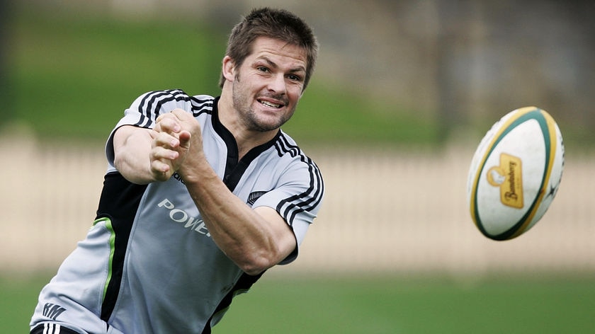 McCaw said the All Blacks have picked up the intensity at training.