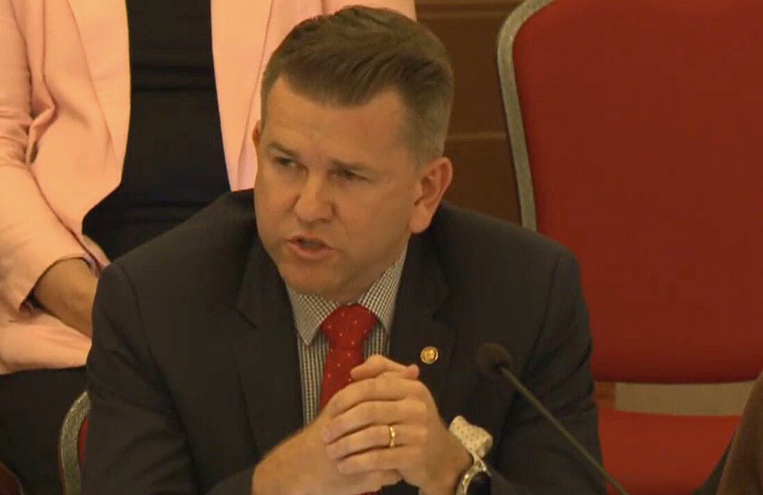 Jarrod Bleijie in budget estimates