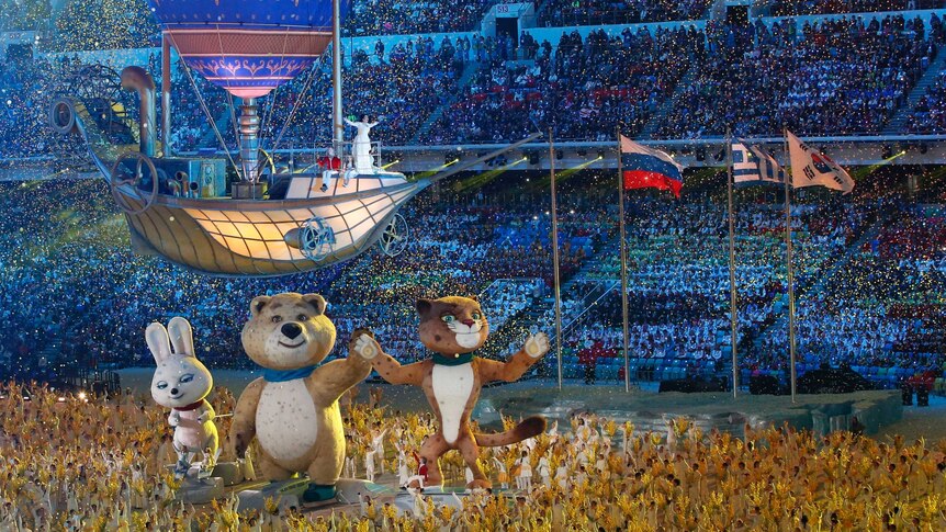 Closing ceremony of Sochi Winter Olympics