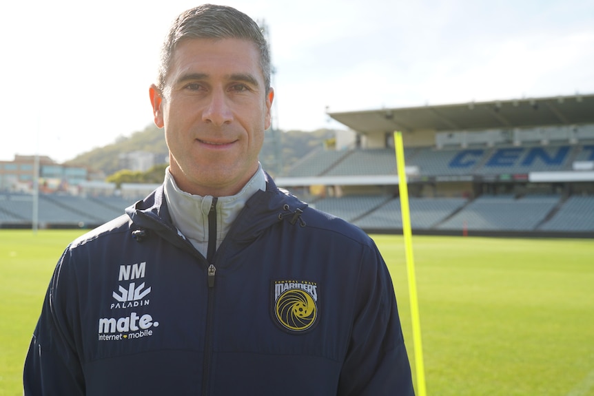 Central Coast Mariners Coach Nick Montgomery