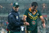 Cam Smith injured his elbow in Australia's Anzac Test victory over New Zealand in Melbourne.