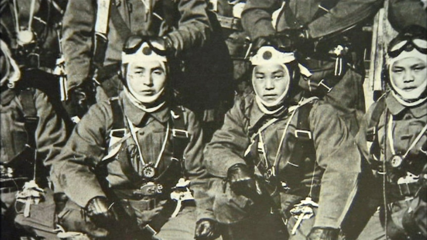 Some of Japan's kamikaze pilots