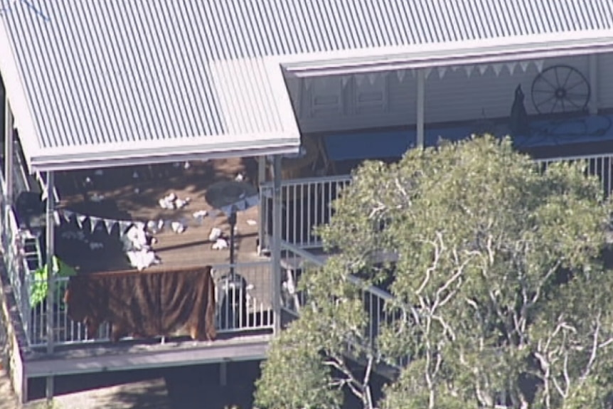The chemicals were found at the Burpengary home this morning and an emergency situation declared at 11.30am.