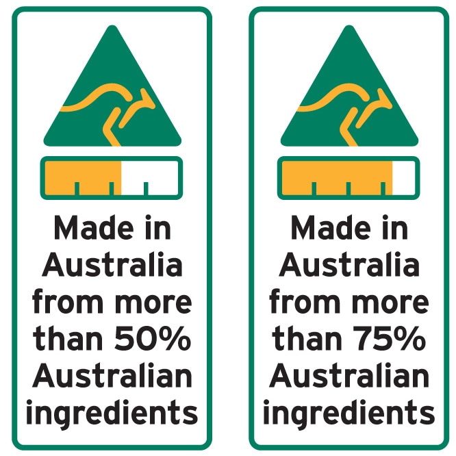The government's proposed new country of origin labelling