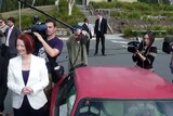 Julia Gillard has announced $2,000 rebate for people who trade in their old cars.