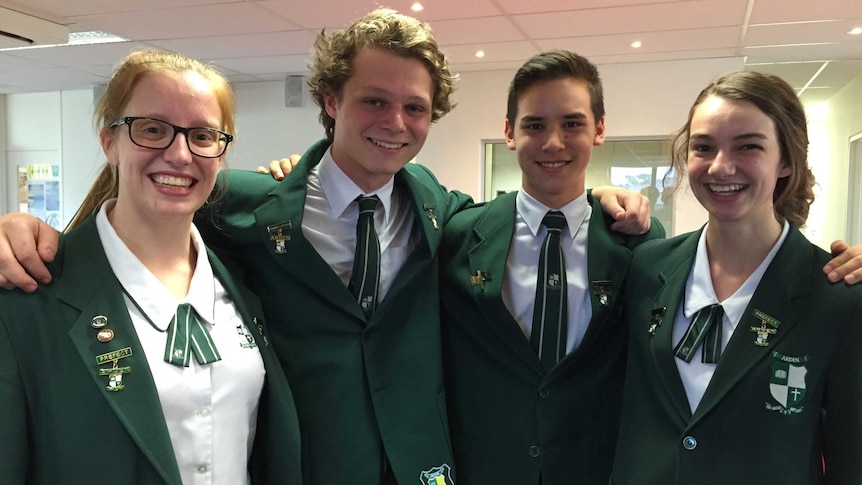 Year 12 students from Arden Anglican School