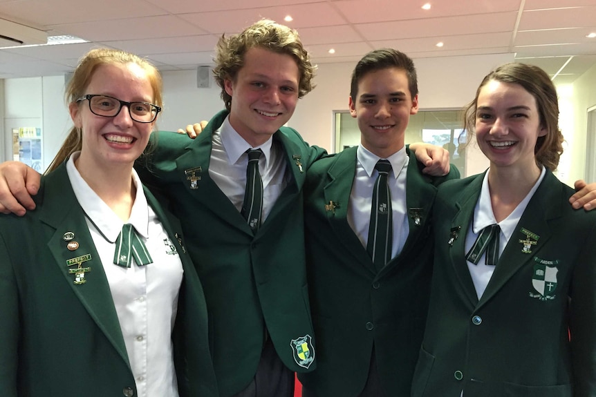 Year 12 students from Arden Anglican School