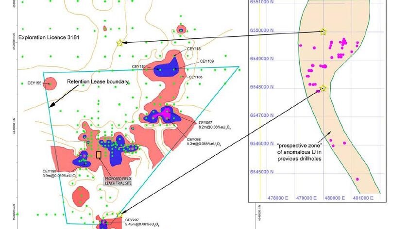 Curnamona Energy wants to extract uranium in eastern SA