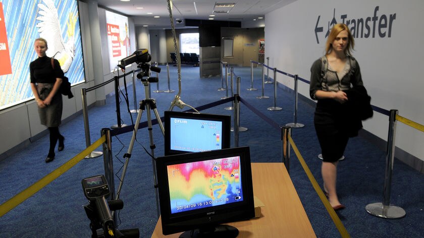 Australian airports introduced thermal imaging equipment to scans passengers for swine flu. (File photo)