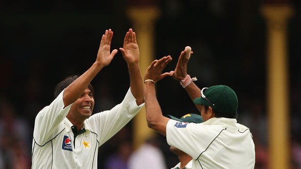 Four-for: Australia's batsmen had no answer for Mohammad Asif.