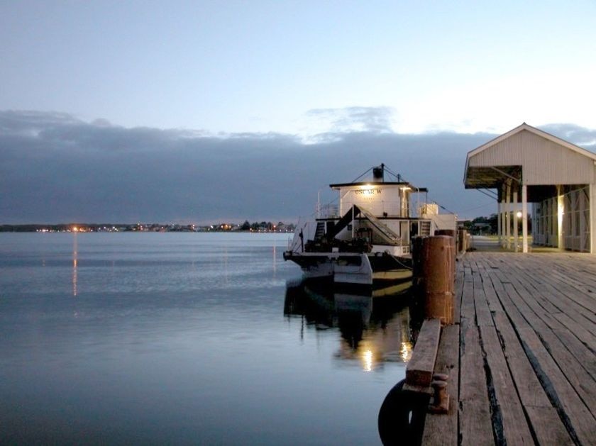 River Murray at Goolwa