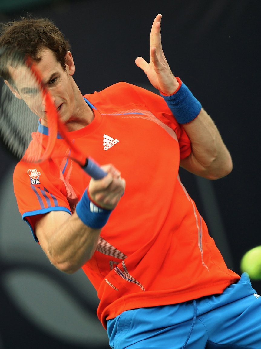 Andy Murray says striking ahead of the Australian Open was not a real option.