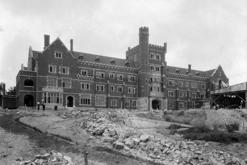 St George's college under construction, c1931.