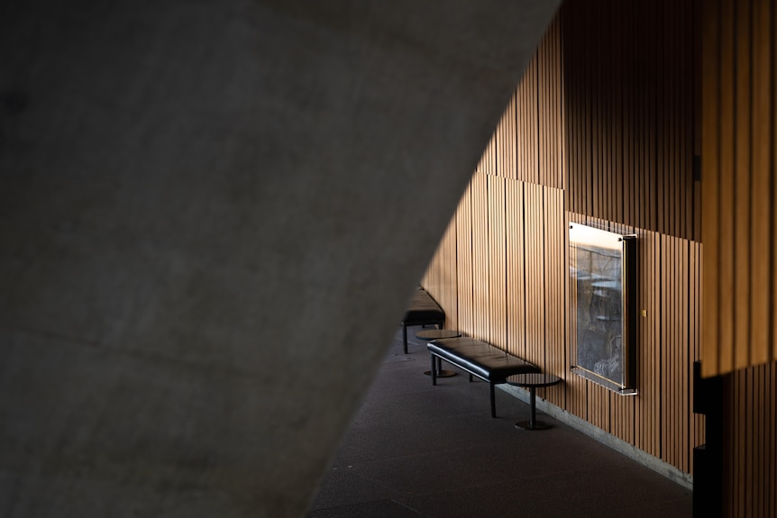 Stairs with afternoon sunlight 