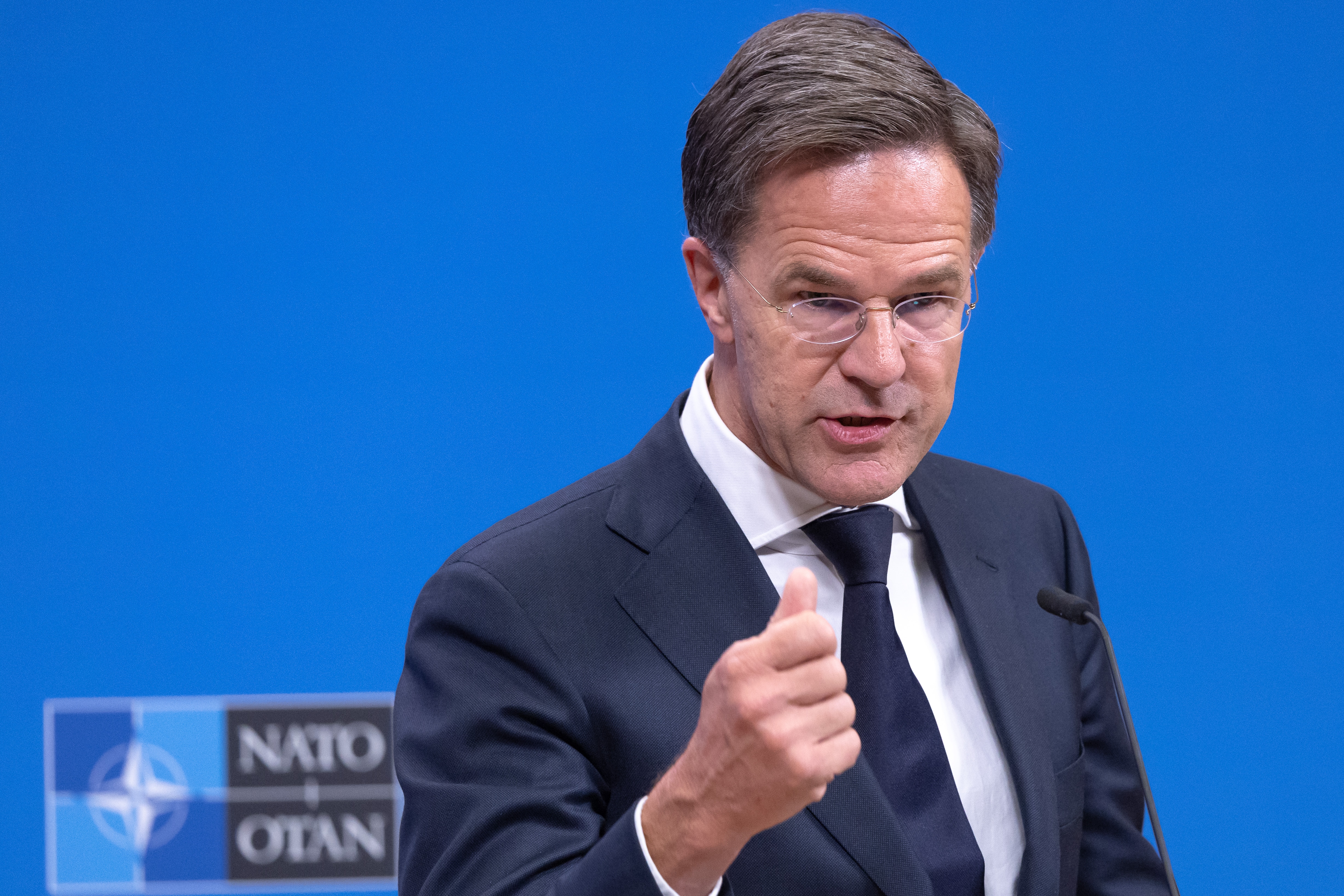 Putin’s border drone strikes show ‘desperation’, NATO chief says