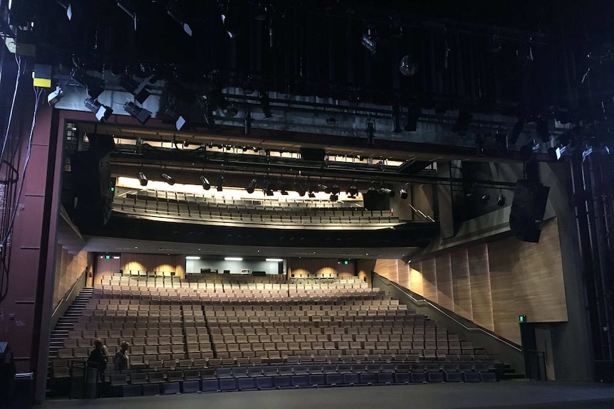 An empty performing arts venue.