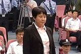 Gu Kailai in court on August 9.
