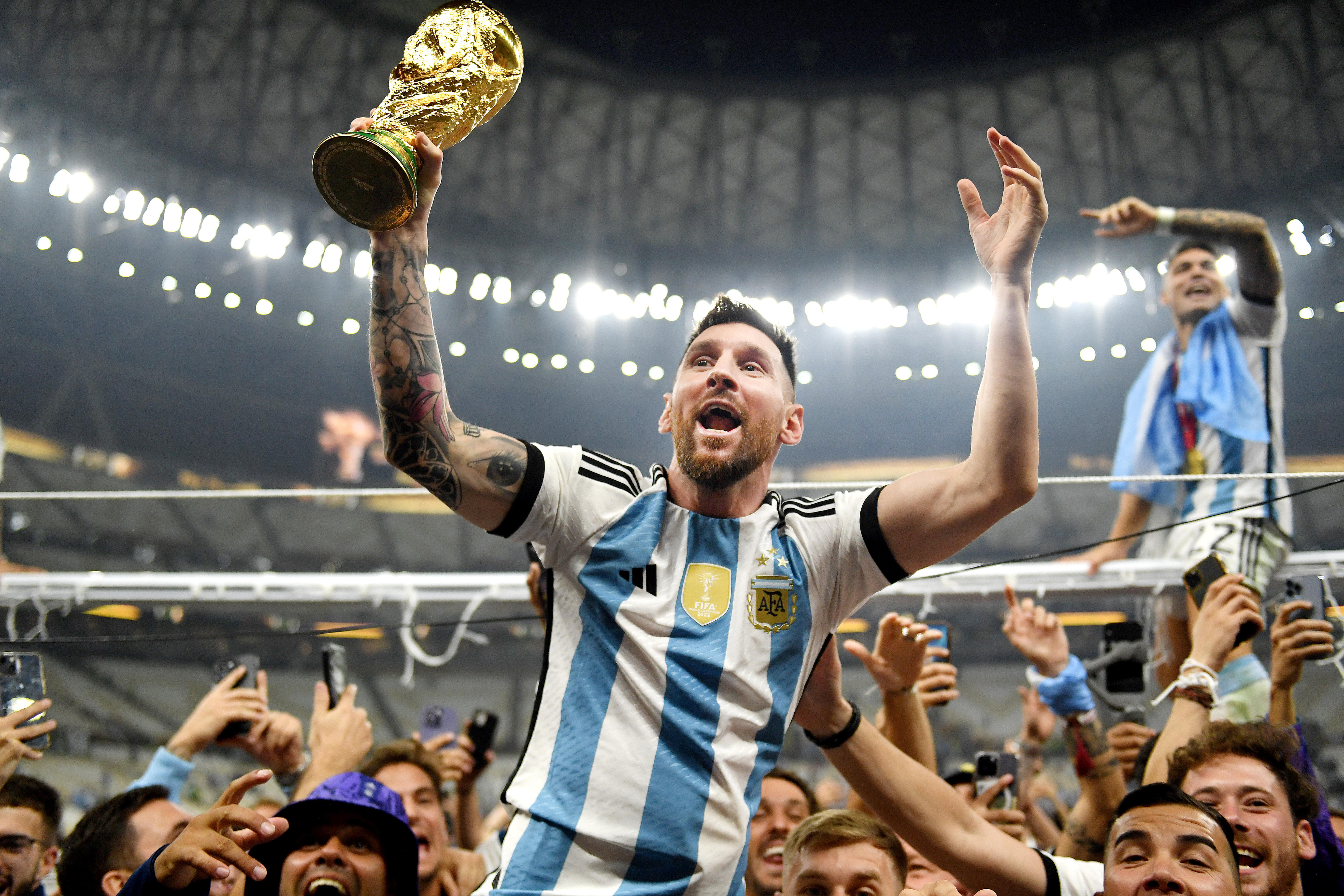 Qatar 2022 - Leo Messi breaks another record after winning the