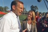 Tony Abbott and Fiona Scott