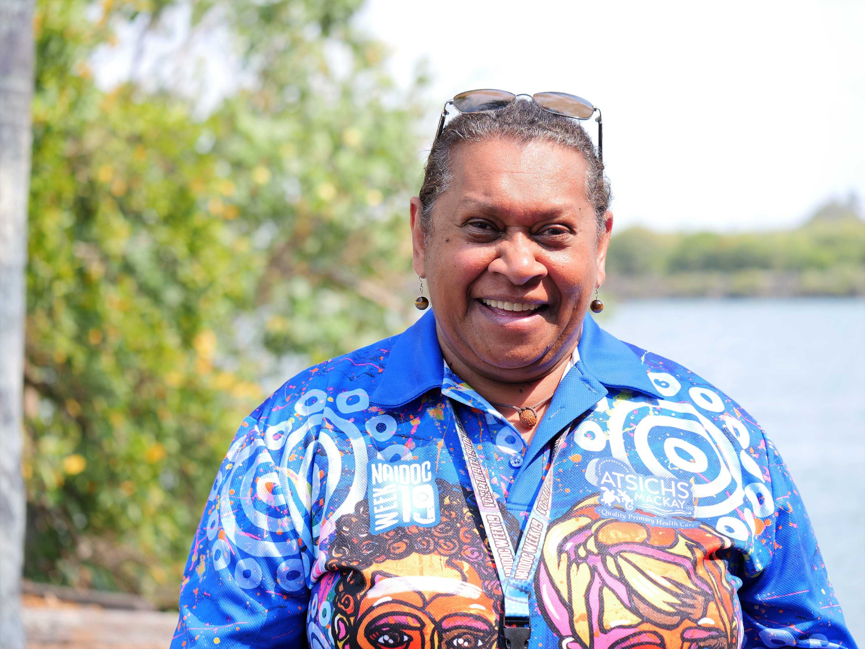 Descendant of the traditional owners of the Mackay region, the Yuwi people.