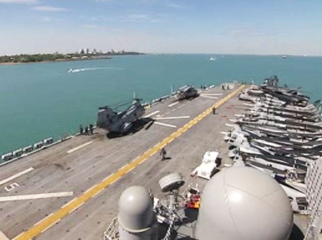 US Navy in Darwin