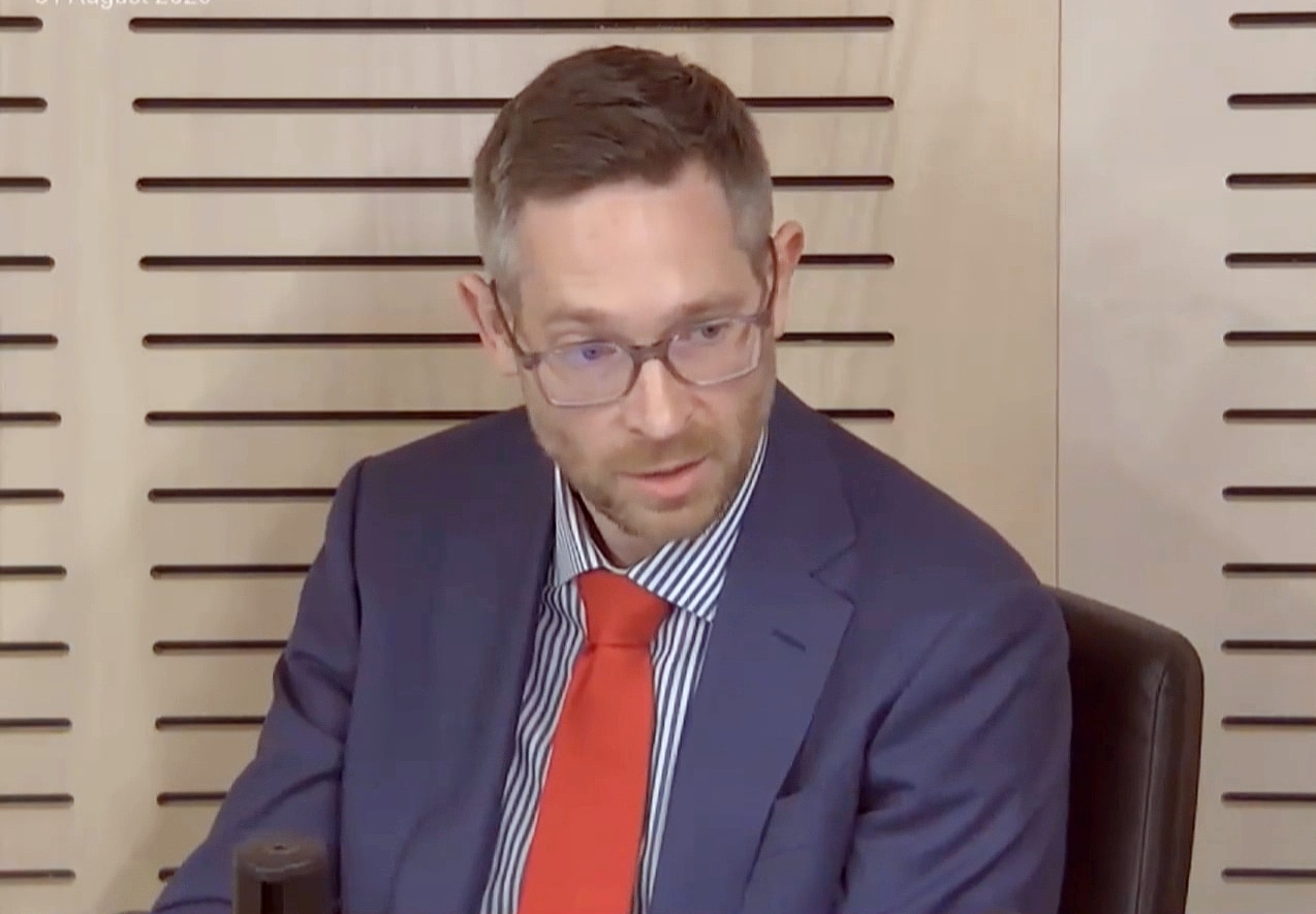 charles perrottet gives evidence at the corruption watchdog 11 august 2026