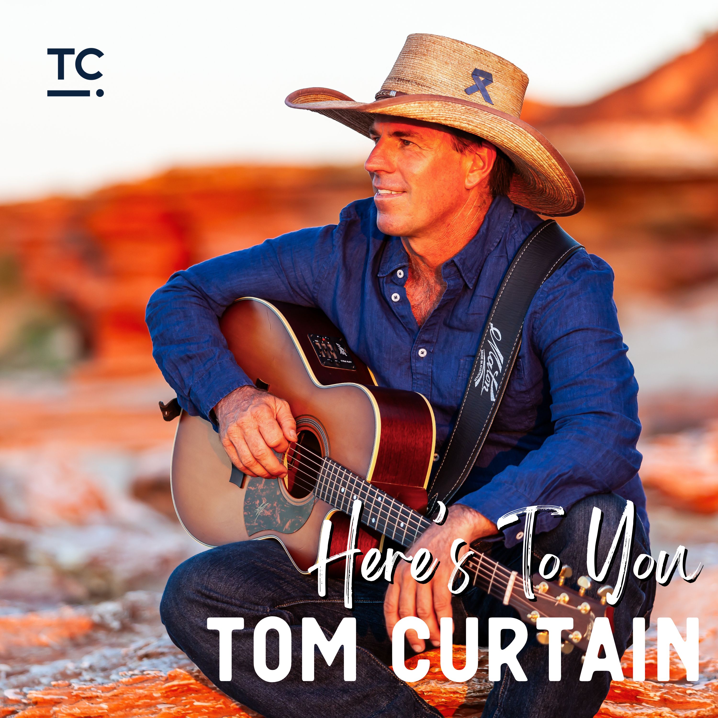 Tom Curtain 'Here's To You' Album Art