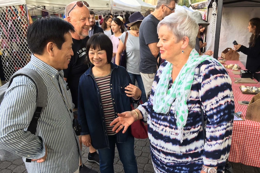 The Hall's and Maruyama's enjoying some Tasmanian sight-seeing