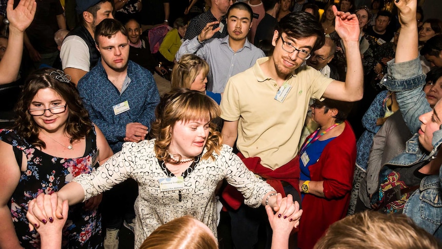 Guests dancing at the launch of Dance For Abilities social event.