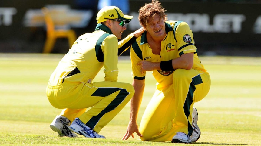 Michael Clarke says Shane Watson is likely to take his spot in the final game. (Lee Warren/Getty Images)