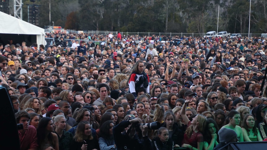 Crowd shot at St Helens One Night Stand.