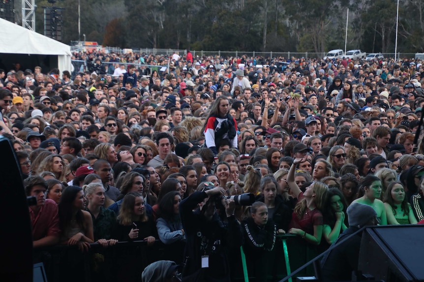 Crowd shot at St Helens One Night Stand.