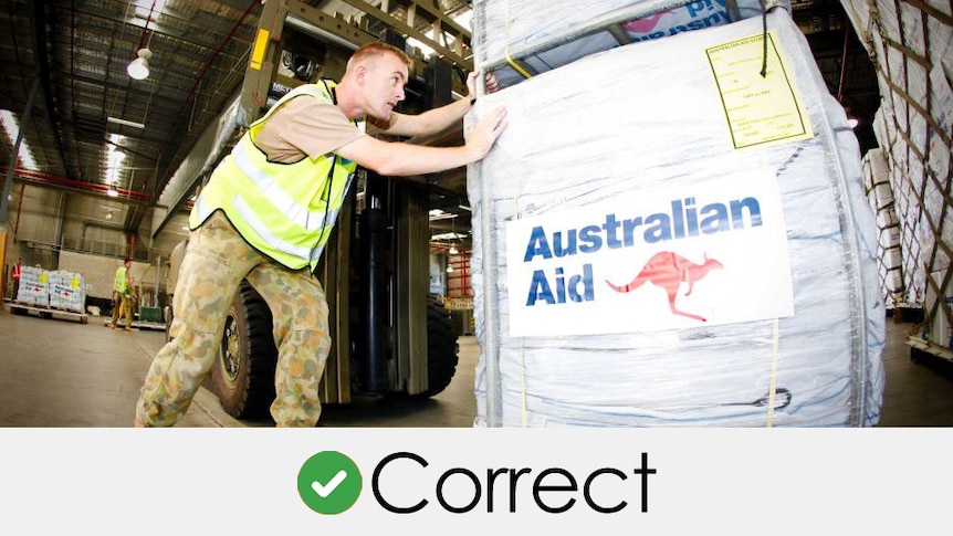 Fact Check: Foreign Aid Cuts. Verdict: Correct.