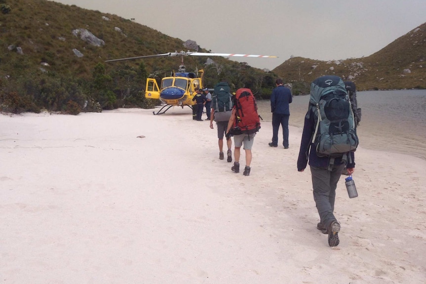 Hikers being evacuated out of Southwest National Park