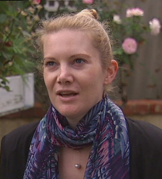 Emily Hainsworth who suffered severe morning sickness.