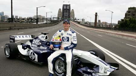 Mark Webber takes over the Sydney Harbour Bridge