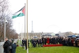 Palestinian flag raised at UN agency