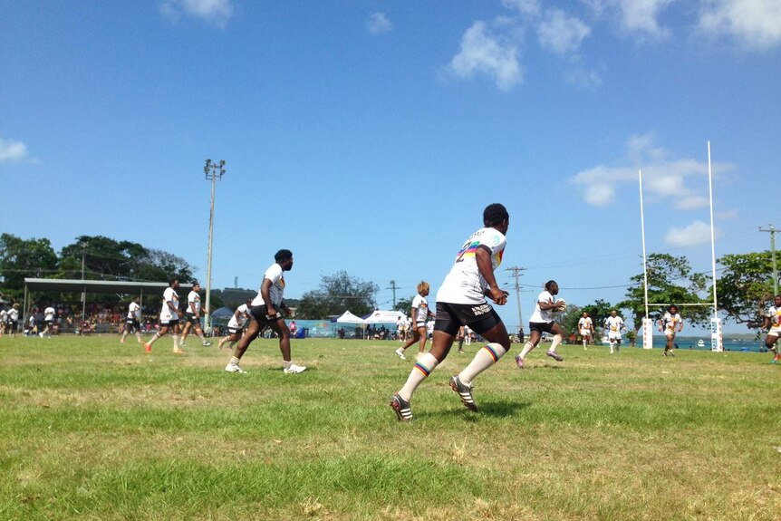 Torres Strait Cup players.