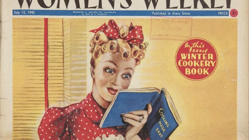 Australian Women's Weekly magazine cover from a July 1940 issue.