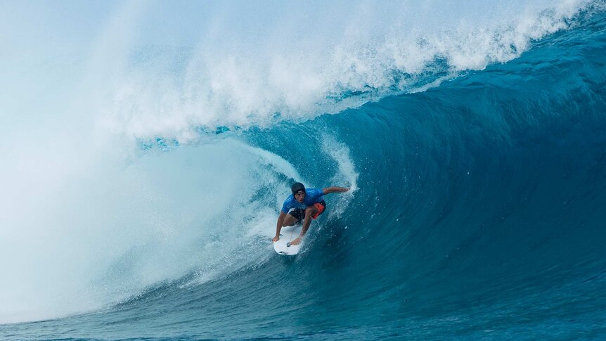 Jeremy Flores in Tahiti