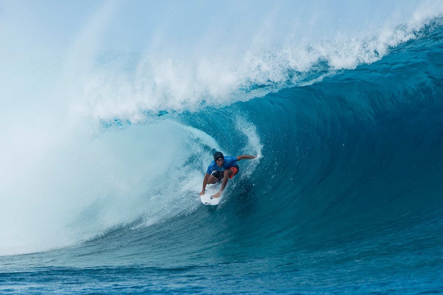 Jeremy Flores in Tahiti