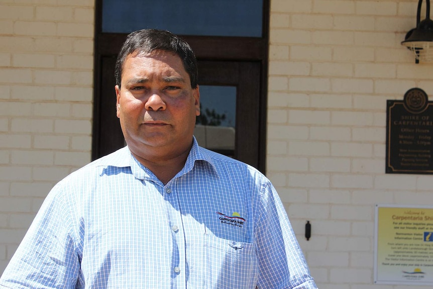 Carpentaria Mayor Fred Pascoe, north-west of Mount Isa in Queensland's Gulf Country in October 2014