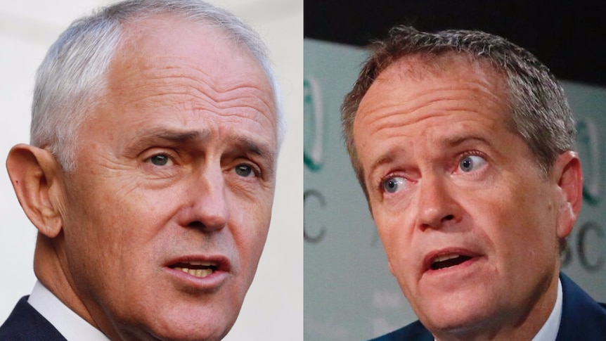 Malcolm Turnbull and Bill Shorten