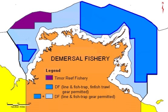 Map of northern fisheries