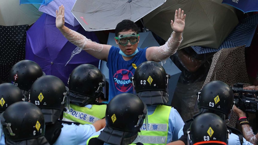 Umbrella revolution: Hong Kong protests